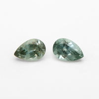 5x3 to 6x4mm Dark Green Montana Sapphire Pears