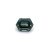 1.20ct Steel Grey Montana Sapphire Hexagon