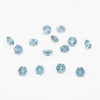 3 to 3.5mm Medium Denim Montana Sapphire Hexagons