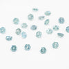 3 to 3.5mm Medium Teal Montana Sapphire Hexagons