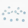 3 to 3.5mm Light Denim Montana Sapphire Hexagons