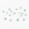 3 to 3.5mm Light Green Montana Sapphire Hexagons