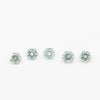 3 to 3.5mm Light Green Montana Sapphire Hexagons