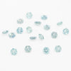 3 to 3.5mm Light Teal Montana Sapphire Hexagons