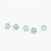 3 to 3.5mm Light Teal Montana Sapphire Hexagons