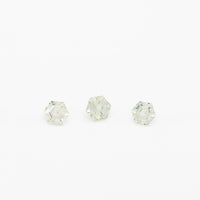 3 to 3.5mm Light Yellow Montana Sapphire Hexagons