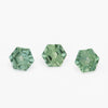 4mm Dark Green Montana Sapphire Hexagons
