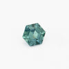 4 to 4.5mm Dark Teal Montana Sapphire Hexagons