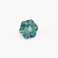 4 to 4.5mm Dark Teal Montana Sapphire Hexagons