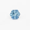 4 to 5.5mm Medium Blue Montana Sapphire Hexagons