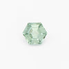 4 to 5mm Medium Green Montana Sapphire Hexagons