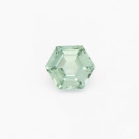 4 to 5mm Medium Green Montana Sapphire Hexagons