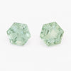 4 to 5mm Medium Green Montana Sapphire Hexagons