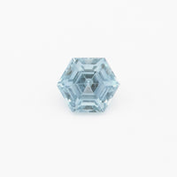 4 to 5mm Light Denim Montana Sapphire Hexagons