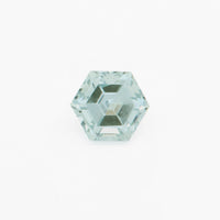 4 to 5.5mm Light Teal Montana Sapphire Hexagons