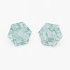 4 to 5.5mm Light Teal Montana Sapphire Hexagons