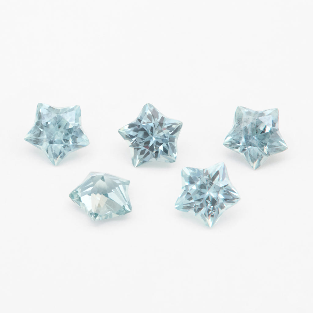 ビリンガム SC 335 M ストーン 3.5 to 5mm Light Denim Montana Sapphire Star Cuts – Columbia Gem House