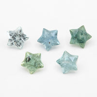 0.50 to 0.75ct One-of-a-Kind Montana Sapphire Star Cuts