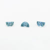 5x3mm Medium Denim Montana Sapphire Half Moons