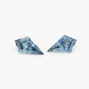 5x3 to 7x5mm Medium Denim Montana Sapphire Kites