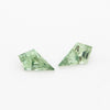 5x3 to 7x5mm Medium Green Montana Sapphire Kites