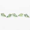 5x3 to 7x5mm Medium Green Montana Sapphire Kites