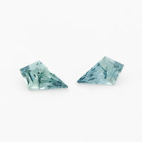 5x3 to 7x5mm Medium Teal Montana Sapphire Kites