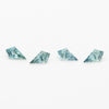 5x3 to 7x5mm Medium Teal Montana Sapphire Kites
