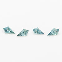 5x3 to 7x5mm Medium Teal Montana Sapphire Kites
