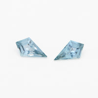 5x3 to 7x5mm Light Denim Montana Sapphire Kites