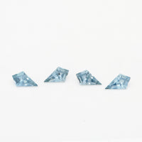 5x3 to 7x5mm Light Denim Montana Sapphire Kites