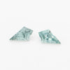 5x3 to 6x4mm Light Teal Montana Sapphire Kites