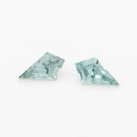 5x3 to 6x4mm Light Teal Montana Sapphire Kites