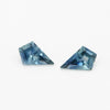 6x4 to 7x5mm Dark Denim Montana Sapphire Kites