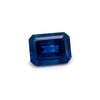 2.06ct Dark Blue Montana Sapphire Emerald Cut