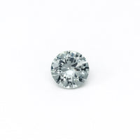 1.12ct White Montana Sapphire Round