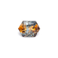 1.38ct Bi-Color Montana Sapphire Hexagon