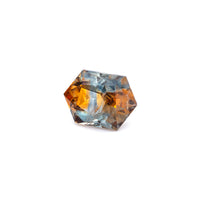 1.38ct Bi-Color Montana Sapphire Hexagon