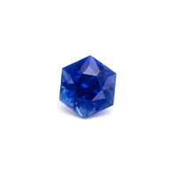 2.51ct Bright Blue Montana Sapphire Hexagon