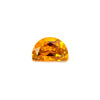 1.09ct Orange Montana Sapphire Half Moon