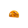 1.09ct Orange Montana Sapphire Half Moon