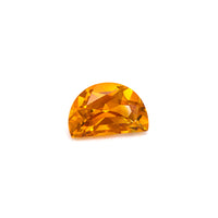 1.09ct Orange Montana Sapphire Half Moon