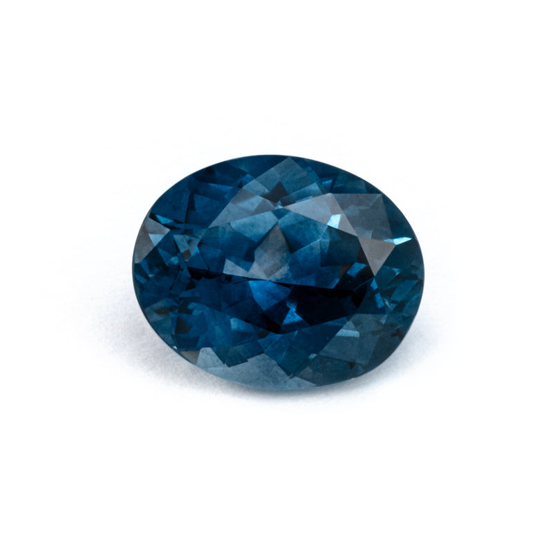 3.38ct Blue Montana Sapphire Oval