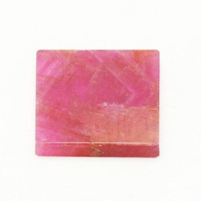 9.56ct Ruby Rectangle Slice