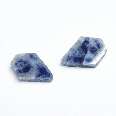 Freeform Sapphire Slices Group B