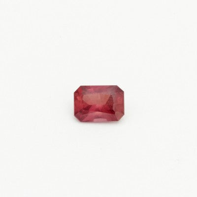 7.6mm x 5.5mm Natural Brilliant Emerald Cut Nyala Ruby®  AA