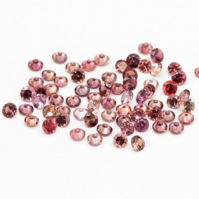 3mm Rnd Malawi Cognac Sapphires