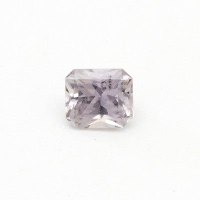 4.9x4.3mm Emerald Cut Pink Montana Sapphire