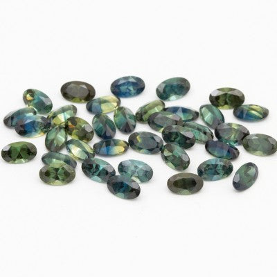 5x3mm Oval Teal Australian Sapphires
