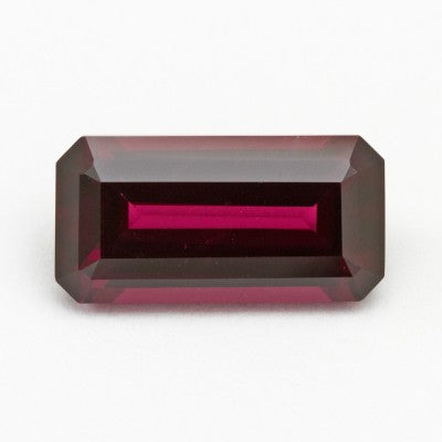 16.4x8.4mm Natural Emerald Cut Grape Garnet® 